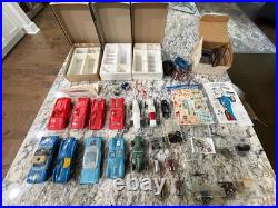 Vintage Strombecker Slot Car Lot 1/32 Cars Motors Parts Boxes Controllers