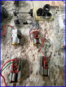 Vintage Strombecker Slot Car Lot 1/32 Cars Motors Parts Boxes Controllers