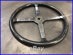 Vintage Style Bell Auto Parts 15inch Steering Wheel SCTA Gasser Race Car Hot rod