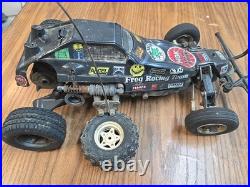 Vintage TAMIYA The Frog RC Car UNTESTED AS-IS Parts Or Repair