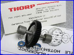 Vintage THORP 4500 Tamiya Blackfoot Frog Monster Beetle Ball Diff Differential