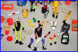 Vintage TYCO Crash Test Dummies PARTS Toy Lot Cars, Truck, Figures, Airplanes