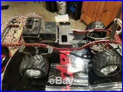 Vintage Tamiya 1/10 Toyota 4WD Bruiser rolling chassis parts