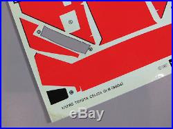 Vintage Tamiya 1/12 RC Toyota Celica GrB Manual Instruction & Decal Sticker 5864