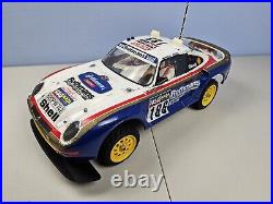 Vintage Tamiya 58059 Porsche 959 Scale RC Model for Parts or Repair Needs Work