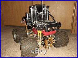 Vintage Tamiya Bullhead Clodbuster Rc Monster truck with upgrades