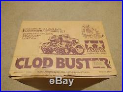 Vintage Tamiya Clod Buster Body Set 50325 / 58065 with Chevrolet grill