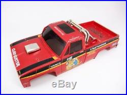 Vintage Tamiya Clod Buster Chevy Truck Body Rock Crawler Scale Bowtie Grill 1/10