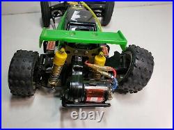 Vintage Tamiya FOX 1/10 RC Car Buggy For Parts or Repair With Challenger 2P