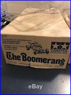 Vintage Tamiya First Issue 1986 The Boomerang Body With Stickers New In Box