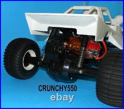 Vintage Tamiya Grasshopper with Aluminum Nerf Bars Roller RC Buggy