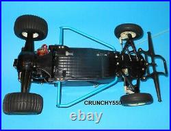 Vintage Tamiya Grasshopper with Aluminum Nerf Bars Roller RC Buggy