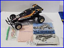 Vintage Tamiya Hornet RC Car with Manual & Original Receipt For Parts / Repair