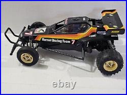 Vintage Tamiya Hornet RC Car with Manual & Original Receipt For Parts / Repair