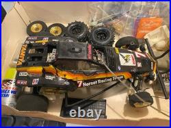 Vintage Tamiya Hornet RC Car with Manual & Original Receipt For Parts / Repair
