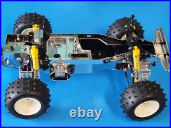 Vintage Tamiya Nissan King Cab Truck Roller CCP Custom Chrome Chassis RC Parts