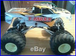 Vintage Tamiya R/C ClodBuster Monster Truck CLODZILLA ALUMINUM Frame With Accs