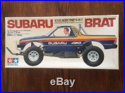 Vintage Tamiya Subaru Brat body parts set 58038 1983