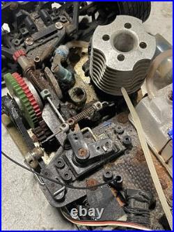 Vintage Tamiya TG10 MK2 1/10 Nitro Touring Car Chassis For Parts Repairs