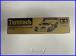 Vintage Tamiya Tamtech 1/24 RC car Porsche 962c body parts set NIB