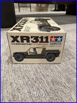 Vintage Tamiya XR311 Combat Support Vehicle Body Parts Set NIB for 58004 -SP1053