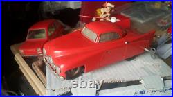 Vintage Tatra 603 Toy Car Igra Ites Czechoslovakia Soviet Era Wind Up For Parts