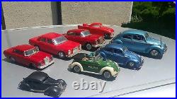 Vintage Tatra 603 Toy Car Igra Ites Friction Czechoslovakia Soviet Era Parts