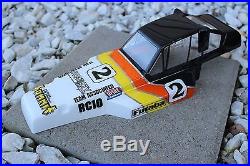 Vintage Team Associaed Rc10 painted body and wing catalog art
