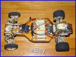 Vintage Team Associated RC10 Buggy Car Kit A Stamp Gold Pan Parts Cadillac withBox