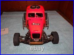 Vintage Team Associated RC10 Gold Rc Car Chassis And Lots Of Parts