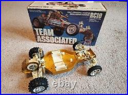 Vintage Team Associated RC10 Gold Tub. 6010 1984 Mid-Run Edinger