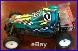 Vintage Team Associated RC10 RPM Worlds Losi JRX2, +Nationals A-main buggy+