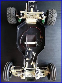 Vintage Team Associated RC10 Team Car with RPM 91 Worlds front end conversion
