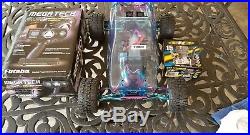 Vintage Team Associated RC10GT black pan with new. 15 nitro MIP STINGER & MORE