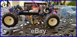 Vintage Team Associated RC10GT black pan with new. 15 nitro MIP STINGER & MORE
