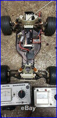 Vintage Team Associated RC10T with electronics