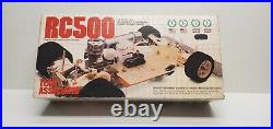 Vintage Team Associated RC500 1/8 Rc Car Box And Misc parts Great Documents