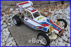 Vintage Team Associated Rc10 painted body and wing champion Jammin Jay Halsey