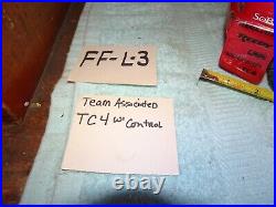 Vintage Team Associated TC4 For Parts Or repair withRadio control