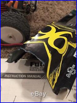 Vintage Team Losi JRX Pro Modded Broken AS-IS For Parts Or Repair UNTESTED