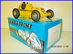 Vintage Thimble Drome Nylint tether midget toy race car, line control. Mint
