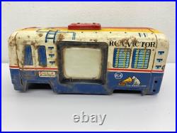 Vintage Tin Yonezawa NBC Television News Van RCA Victor Color Bus PARTS Japan