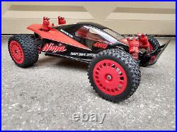 Vintage Tokyo Marui Ninja 1/10 4WD RC Car with Spare Parts Lot (US Seller) Rare