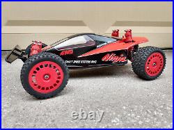 Vintage Tokyo Marui Ninja 1/10 4WD RC Car with Spare Parts Lot (US Seller) Rare