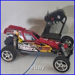 Vintage Traxxas Bandit Titan 12T Ultra Shocks R/C CAR AS IS UNTESTED- PARTS