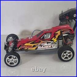 Vintage Traxxas Bandit Titan 12T Ultra Shocks R/C CAR AS IS UNTESTED- PARTS