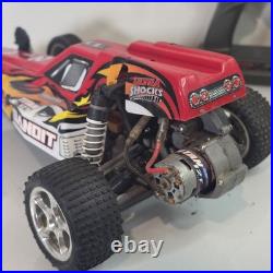 Vintage Traxxas Bandit Titan 12T Ultra Shocks R/C CAR AS IS UNTESTED- PARTS