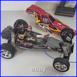 Vintage Traxxas Bandit Titan 12T Ultra Shocks R/C CAR AS IS UNTESTED- PARTS