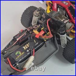 Vintage Traxxas Bandit Titan 12T Ultra Shocks R/C CAR AS IS UNTESTED- PARTS