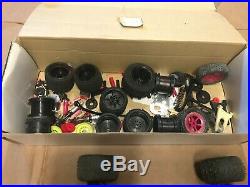 Vintage Traxxas Blue Eagle with extras and parts & retail box